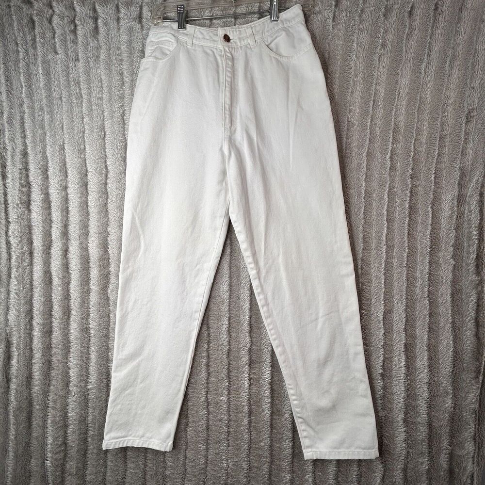 Vintage Gotcha Covered Jeans Womens Size 8 White Made In‎ Usa